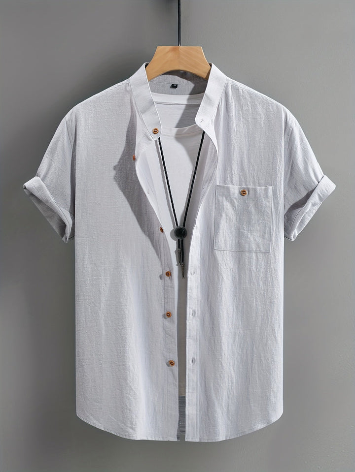 Vintém d'Ouro - Camisa casual de manga curta