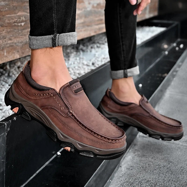 Vintém d'Ouro - Sapatos de couro elegantes