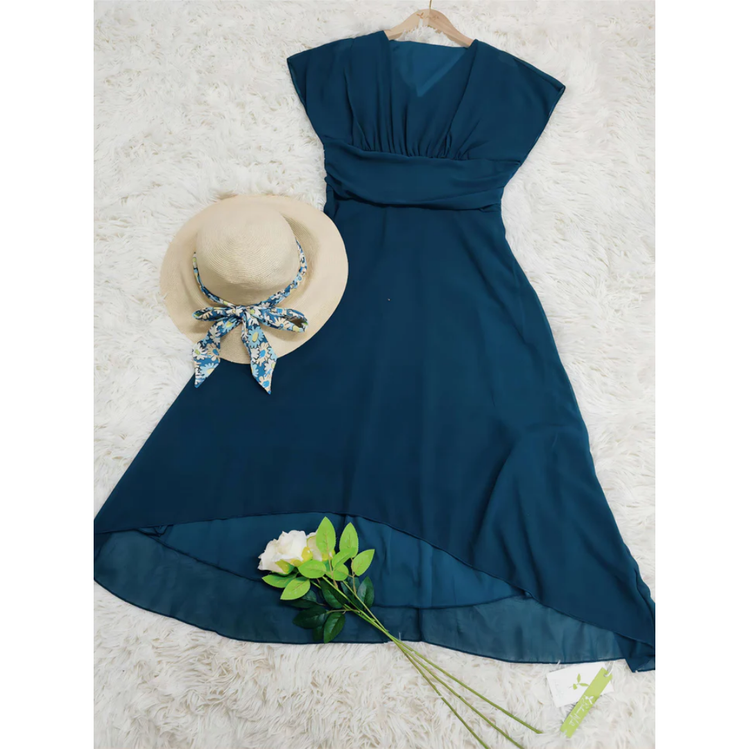 Vintém d'Ouro - Vestido Midi Formal