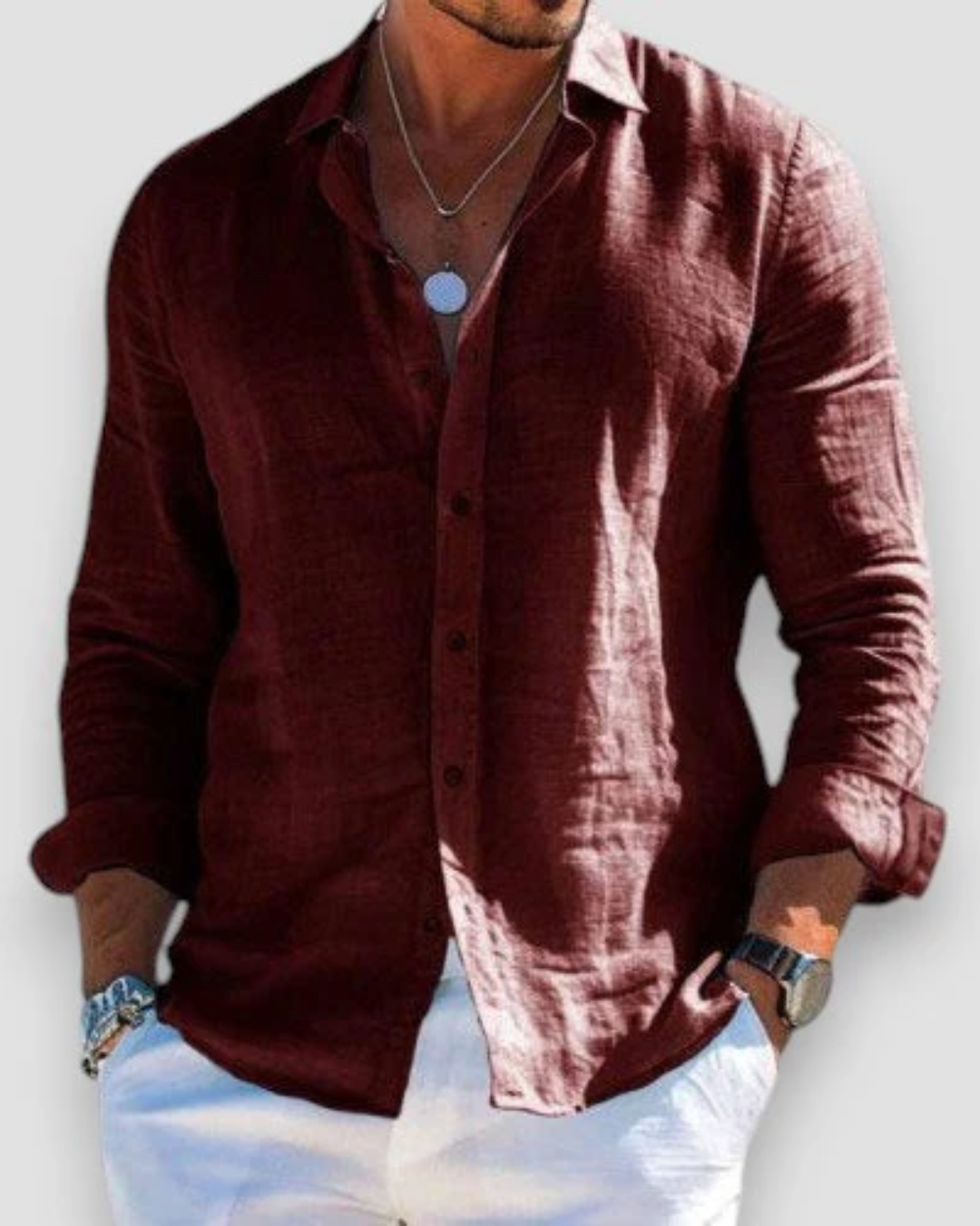 Vintém d'Ouro - Camisa casual masculina