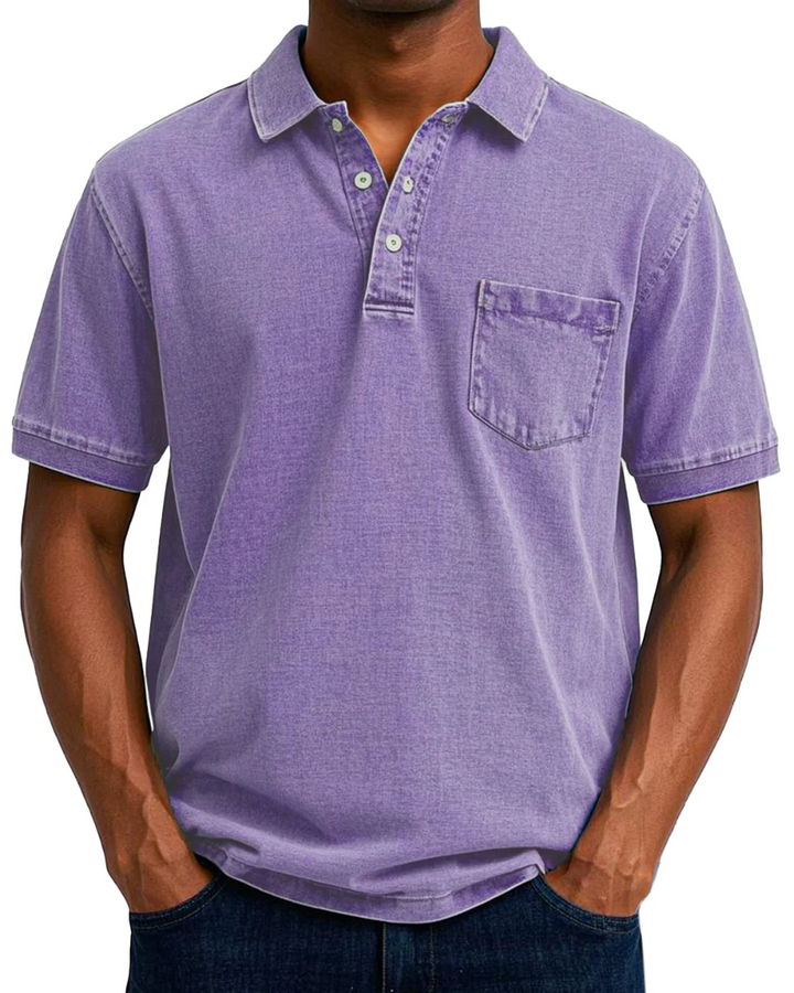 Vintém d'Ouro - Polo Vintage Masculino