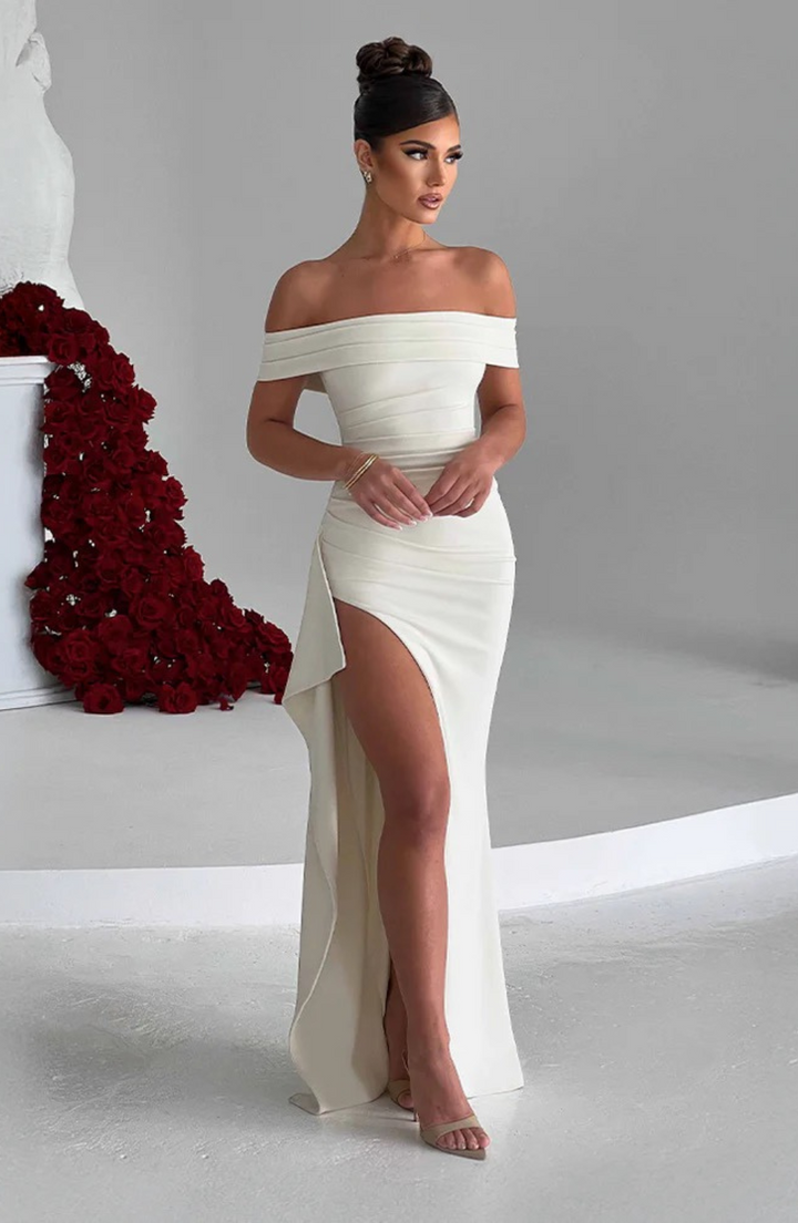 Vintém d'Ouro - Vestido Maxi de Luxo