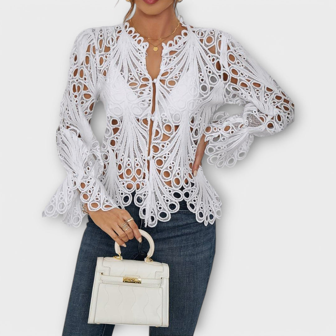 Vintém d'Ouro - Blusa Assimétrica
