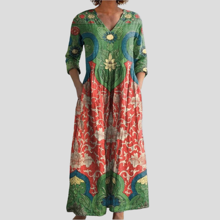 Vintém d'Ouro - Vestido Vintage Romântico