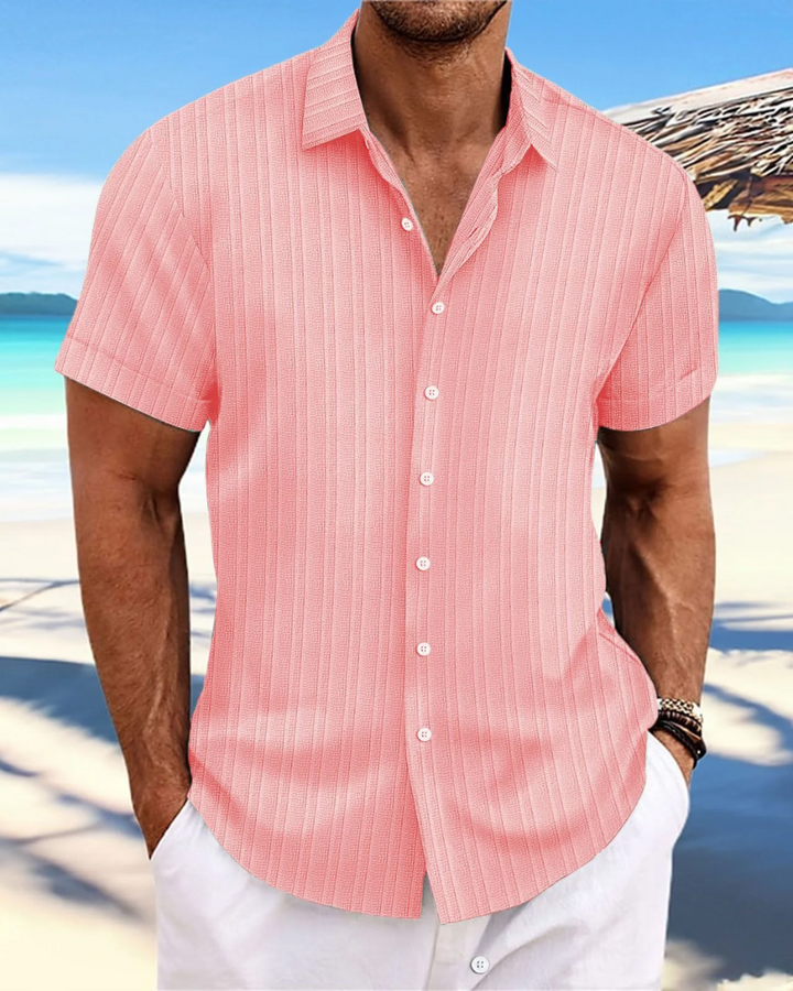 Vintém d'Ouro - Camisa casual de manga curta