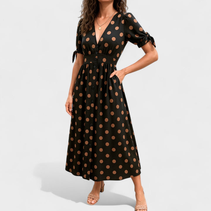 Vintém d'Ouro - Vestido Lunar Midi