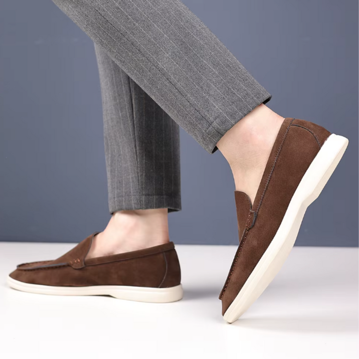 Vintém d'Ouro - Mocassins de camurça de luxo
