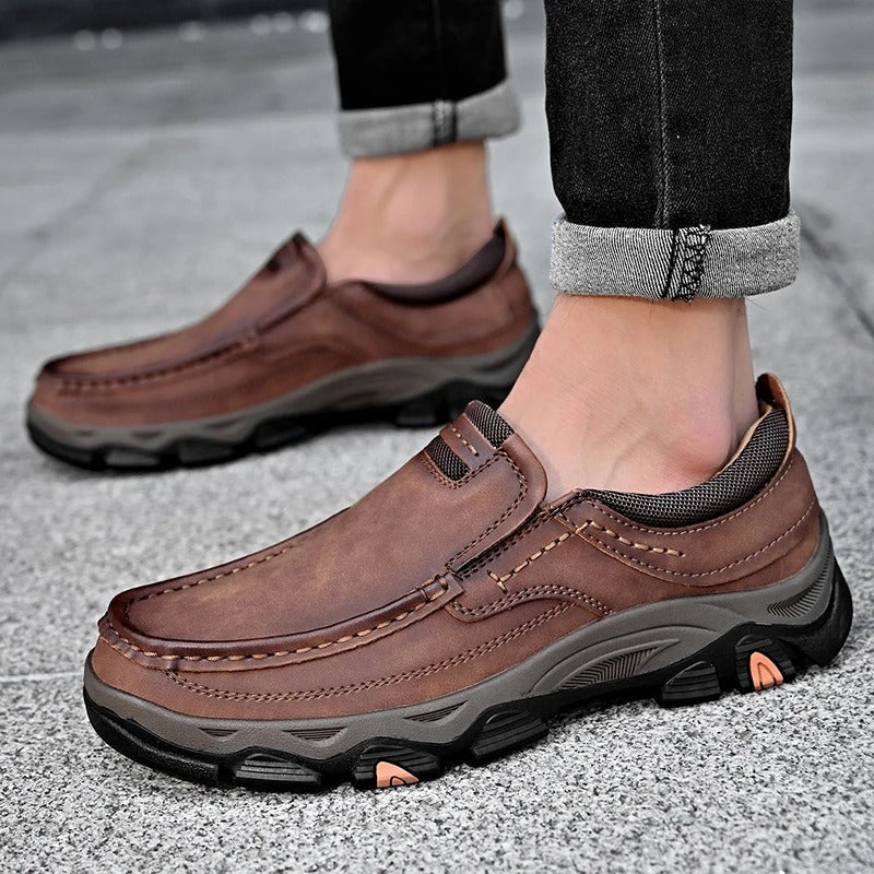 Vintém d'Ouro - Sapatos de couro elegantes