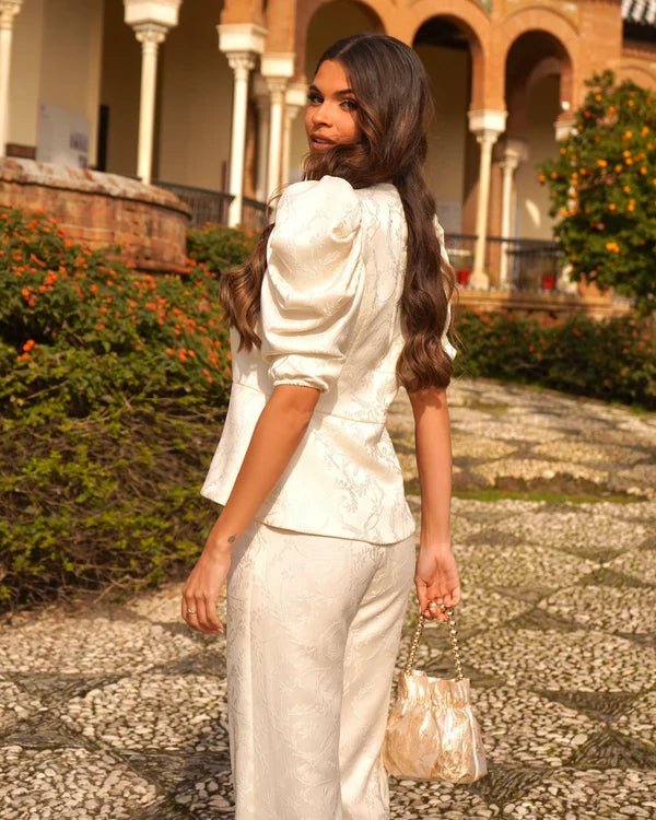 Vintém d'Ouro - Conjunto de Jacquard Elegante