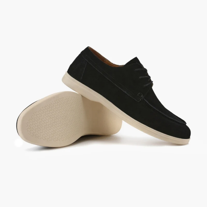 Vintém d'Ouro - Sapatos elegantes de camurça