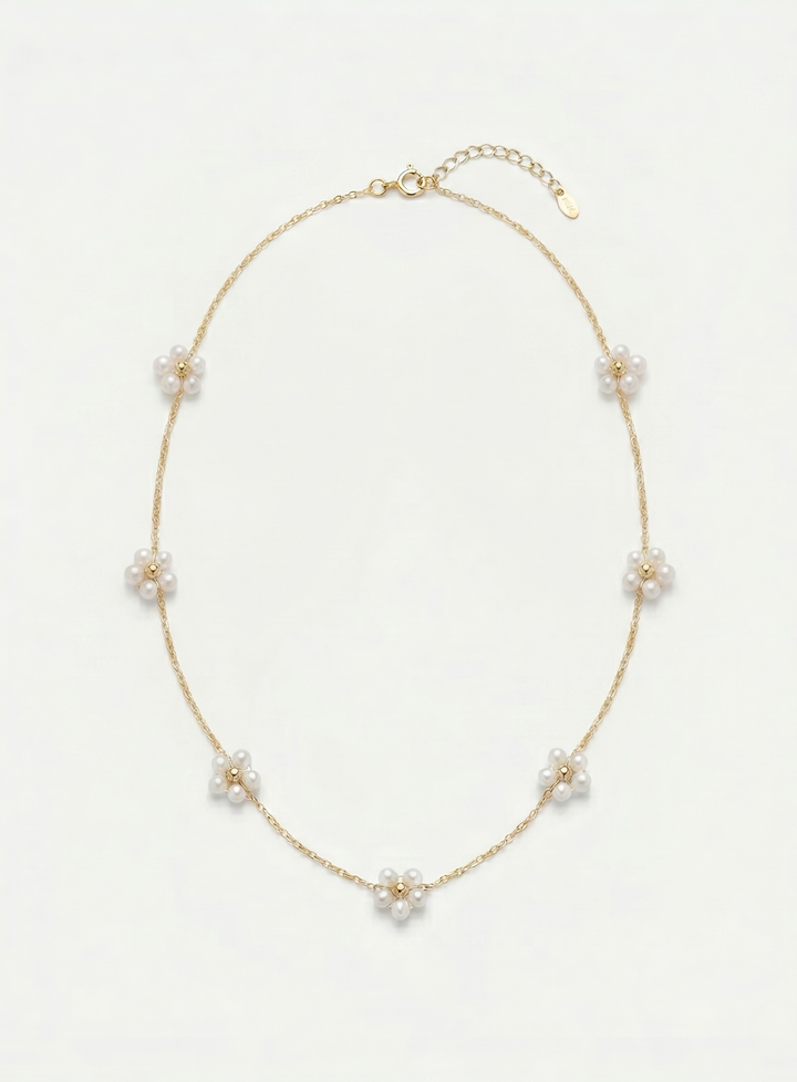Vintém d'Ouro - Colar Elegância Floral