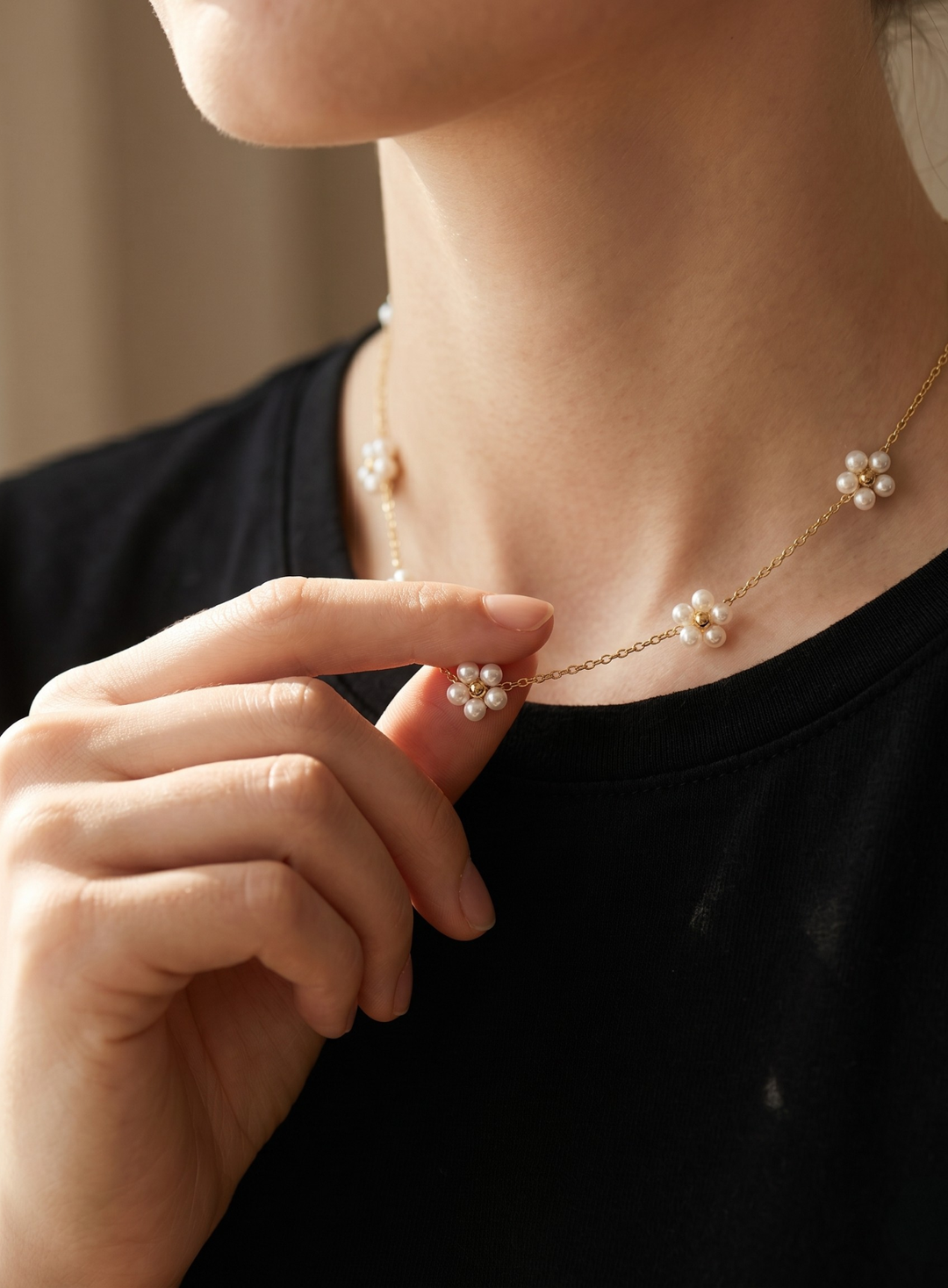 Vintém d'Ouro - Colar Elegância Floral