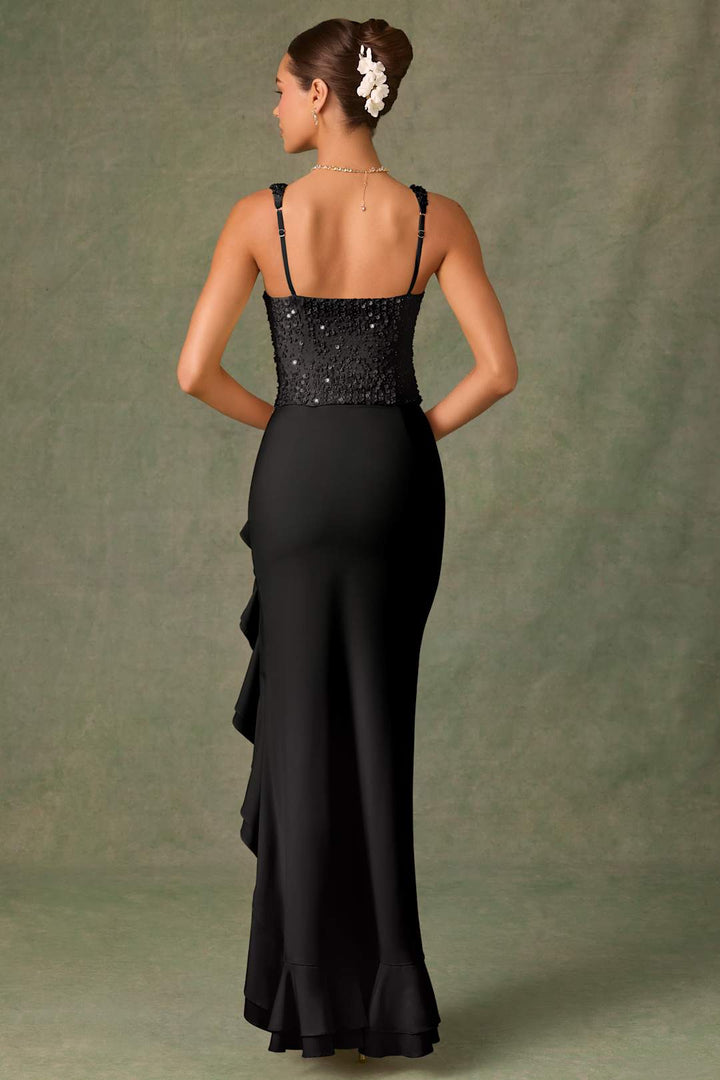 Vintém d'Ouro - Vestido Corset em Cetim