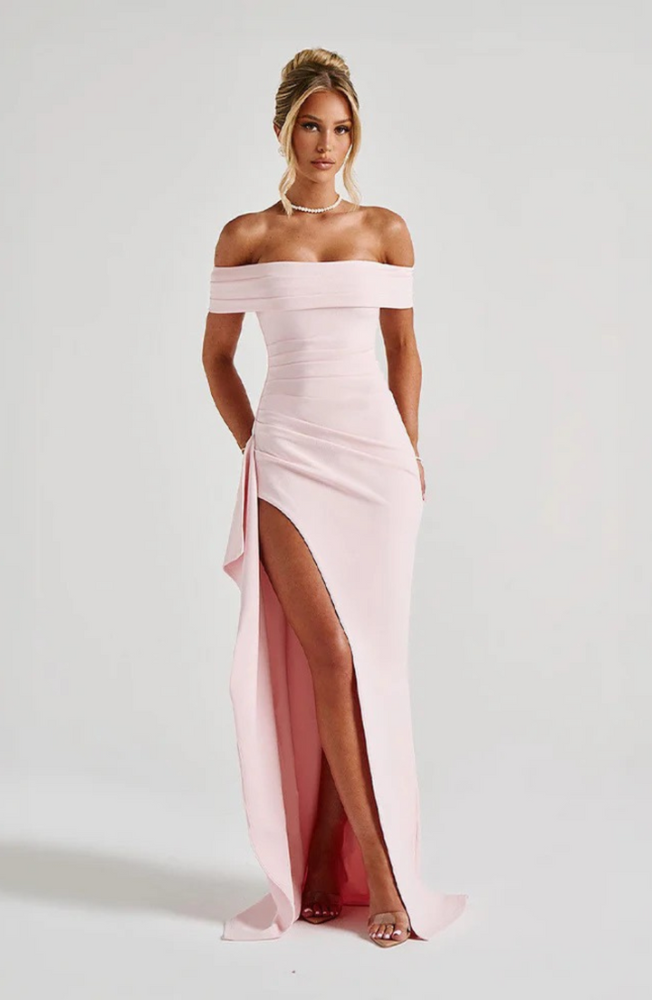 Vintém d'Ouro - Vestido Maxi de Luxo