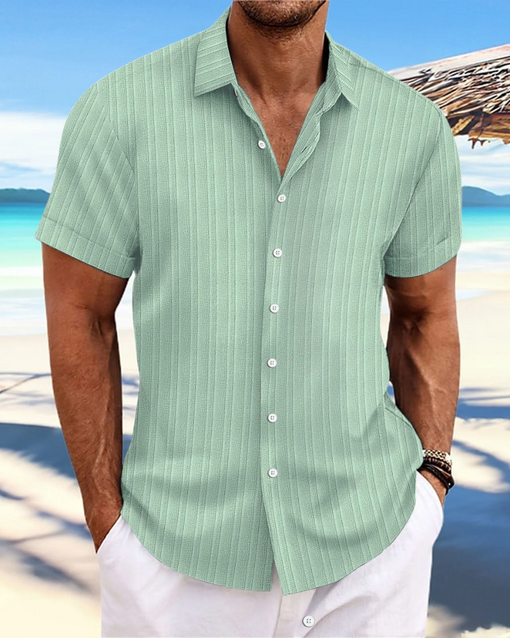 Vintém d'Ouro - Camisa casual de manga curta