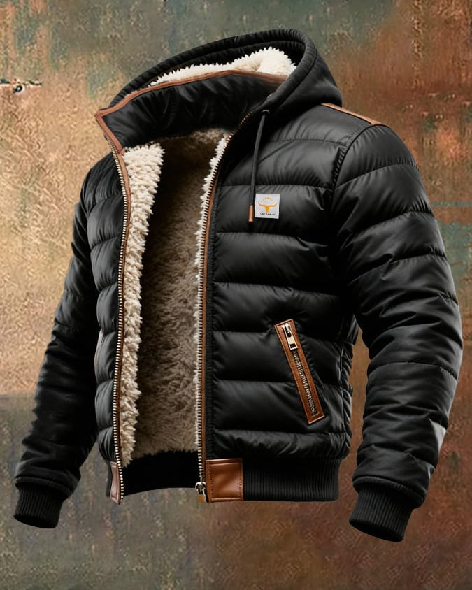 Vintém d'Ouro - Casaco elegante com forro polar
