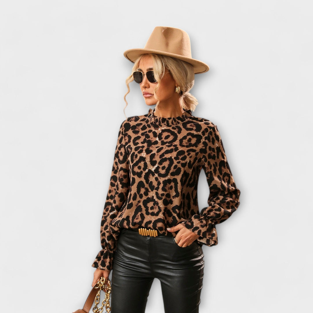 Vintém d'Ouro - Blusa de Leopardo