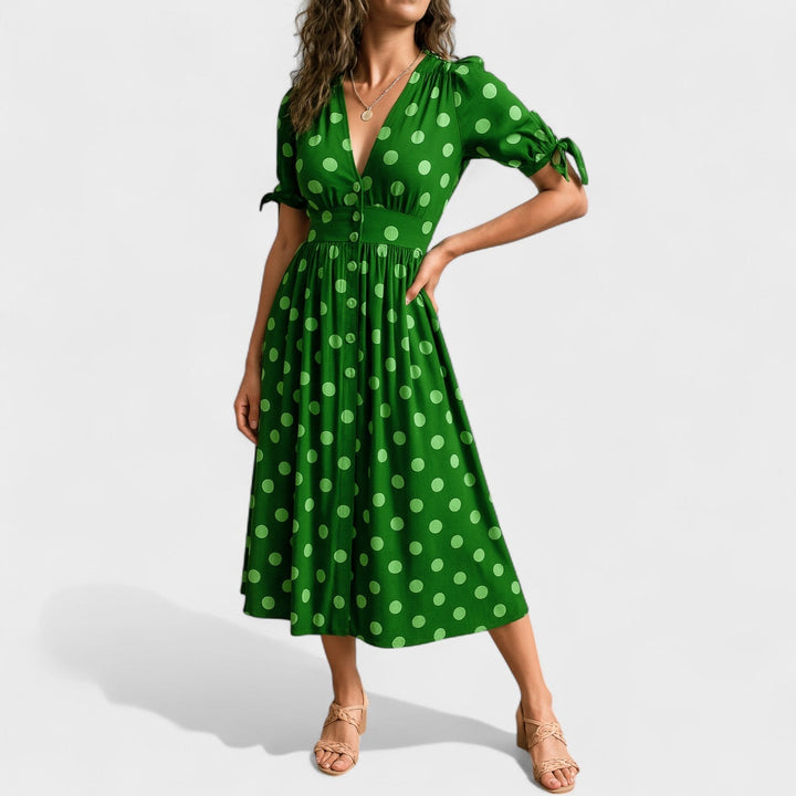 Vintém d'Ouro - Vestido Lunar Midi