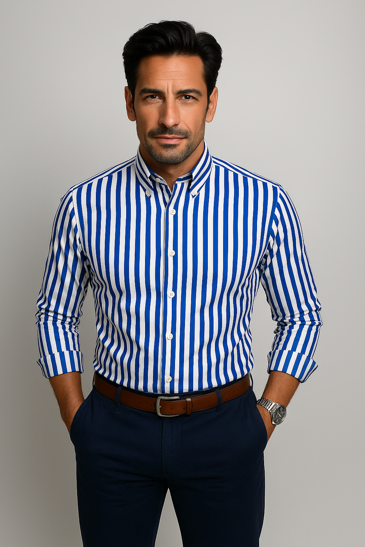 Vintém d'Ouro - Camisa listrada
