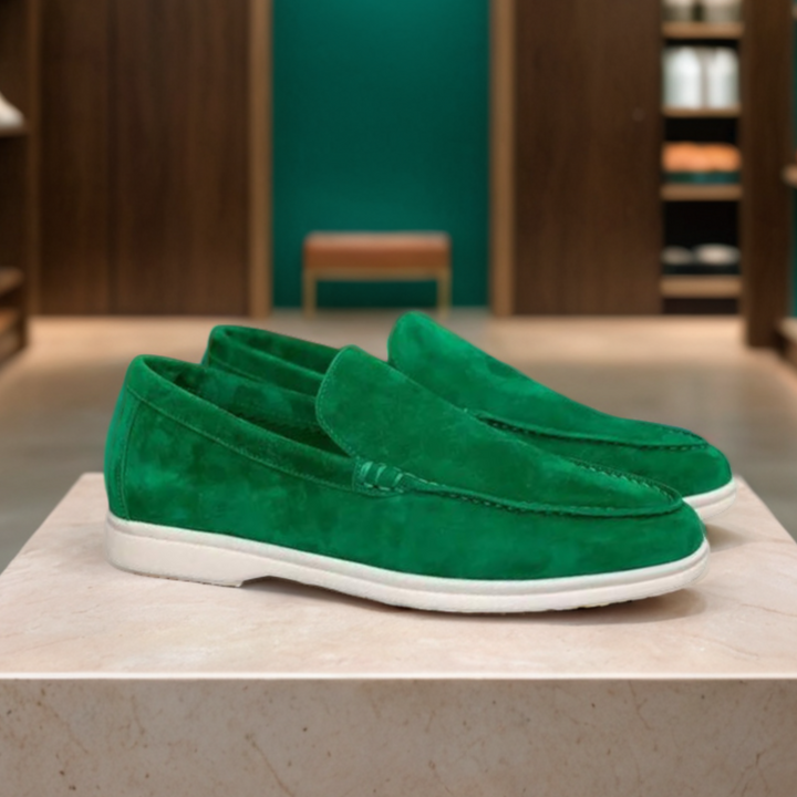 Vintém d'Ouro - Mocassins de camurça premium