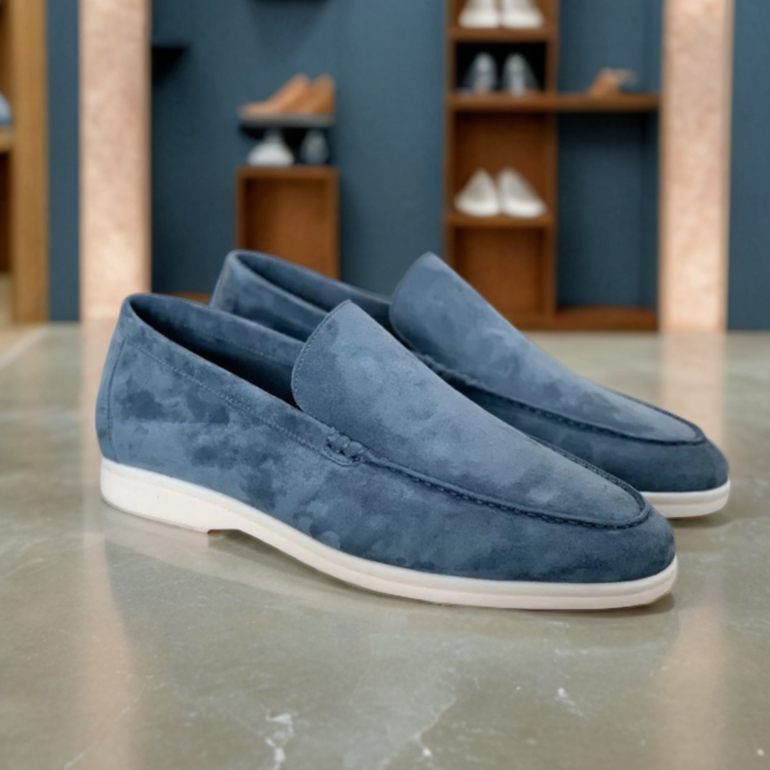 Vintém d'Ouro - Mocassins de camurça premium