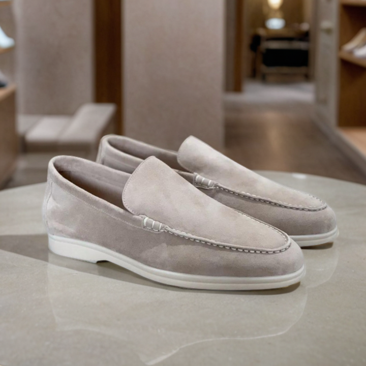 Vintém d'Ouro - Mocassins de camurça premium