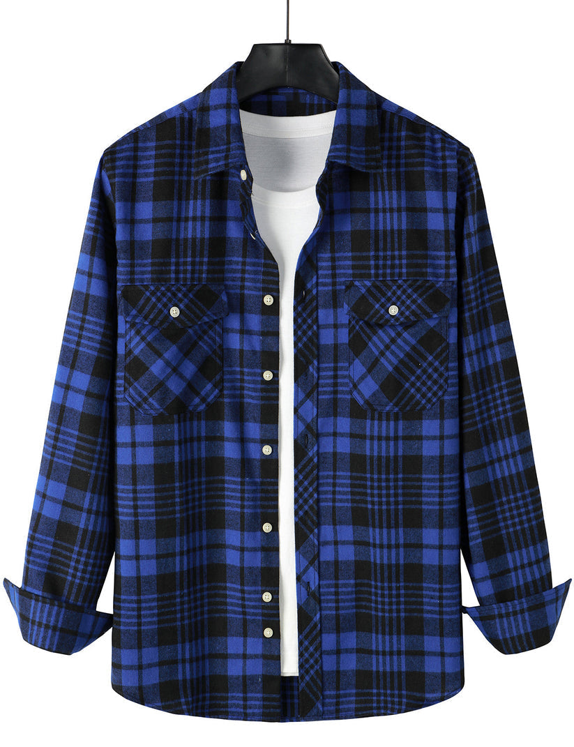 Vintém d'Ouro - Camisa xadrez elegante