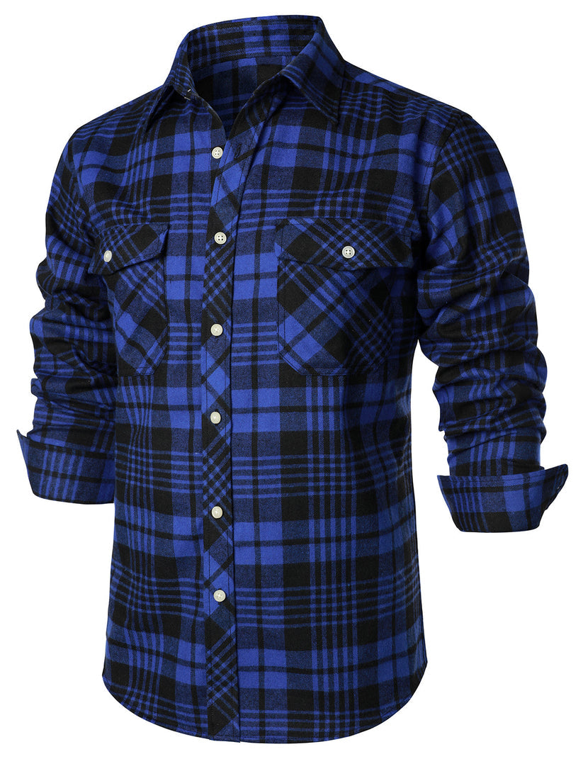 Vintém d'Ouro - Camisa xadrez elegante