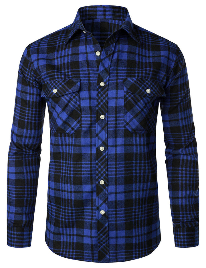 Vintém d'Ouro - Camisa xadrez elegante