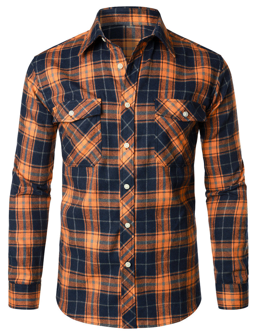Vintém d'Ouro - Camisa xadrez elegante
