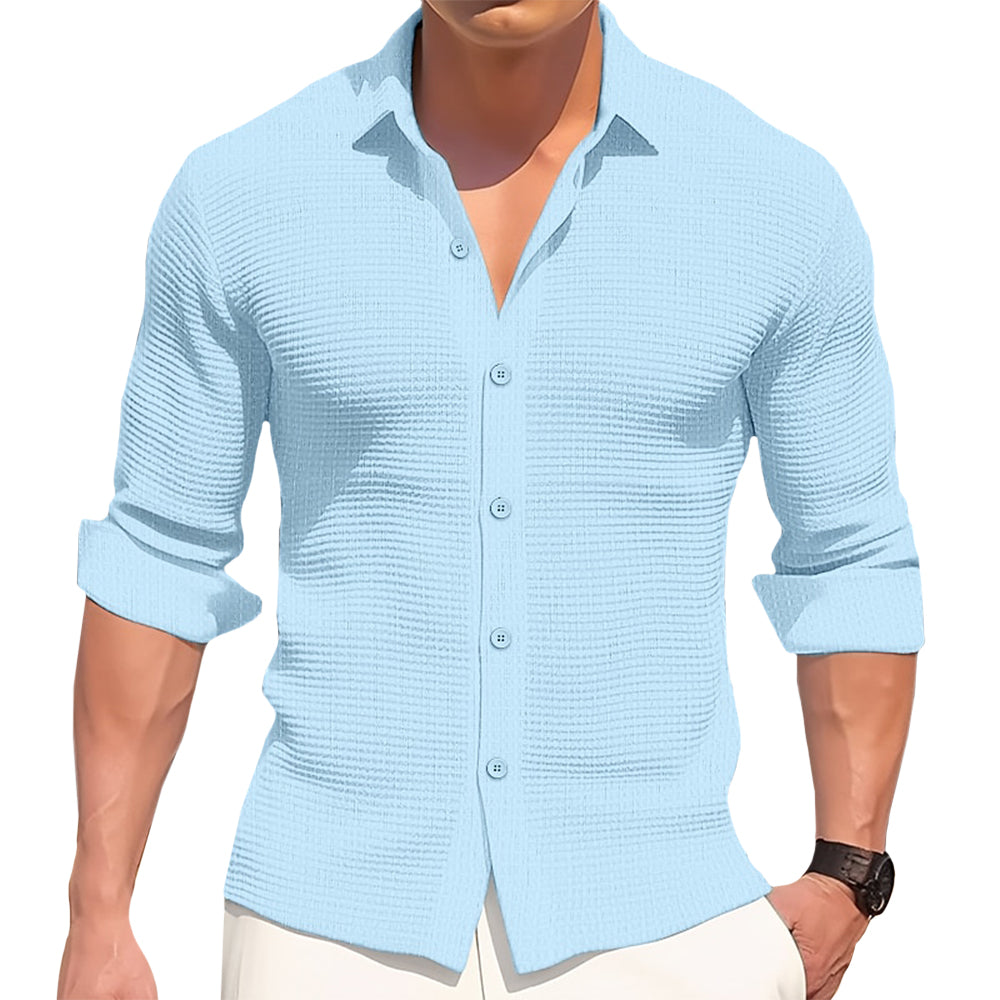 Vintém d'Ouro - Camisa casual de algodão