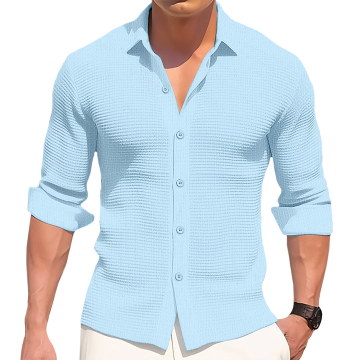 Vintém d'Ouro - Camisa casual de algodão
