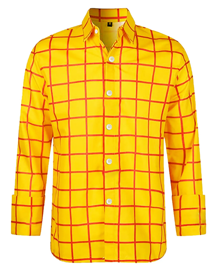 Vintém d'Ouro - Camisa xadrez clássica