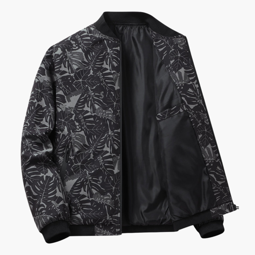 Vintém d'Ouro - Casaco Bomber Masculino Elegante