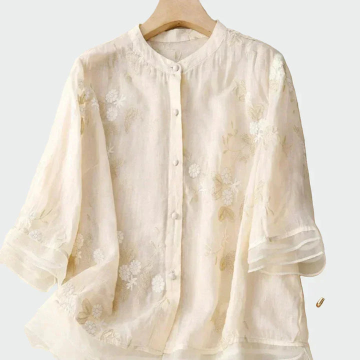 Vintém d'Ouro - Camisa bordada