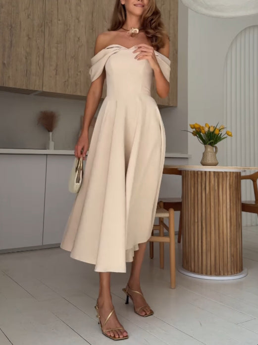 Vintém d'Ouro - Vestido Maxi Elegante