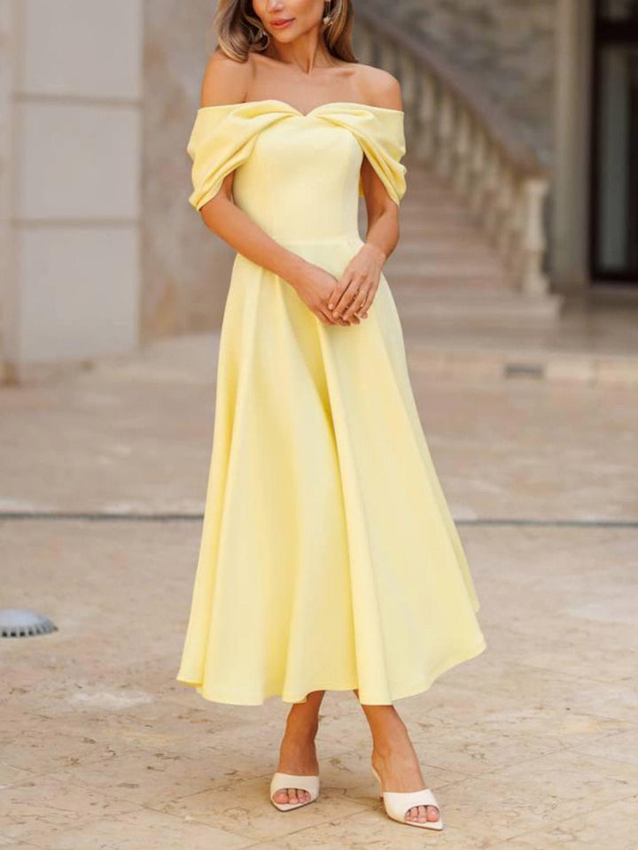 Vintém d'Ouro - Vestido Maxi Elegante
