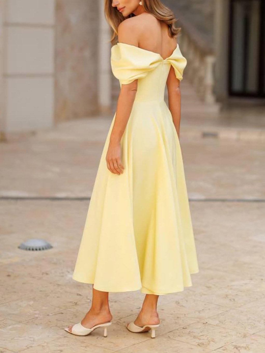 Vintém d'Ouro - Vestido Maxi Elegante
