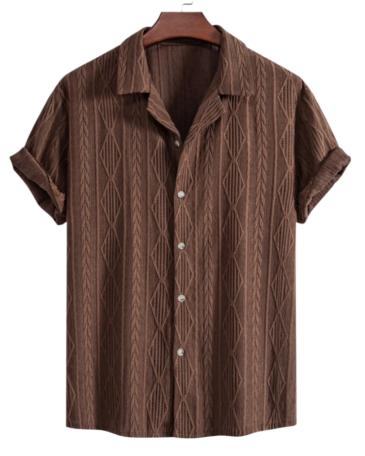 Vintém d'Ouro - Camisa de manga curta Biarritz