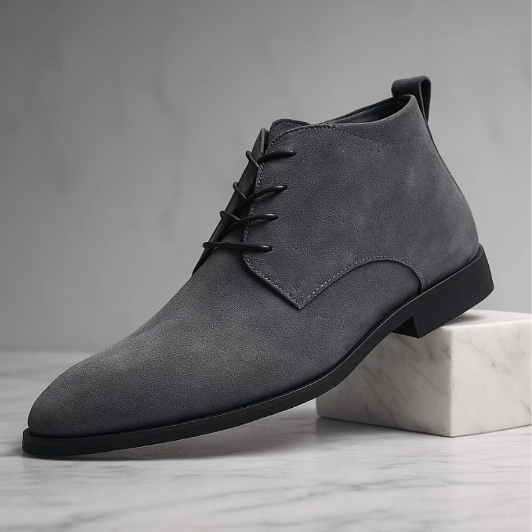 Vintém d'Ouro - Botas de camurça elegantes