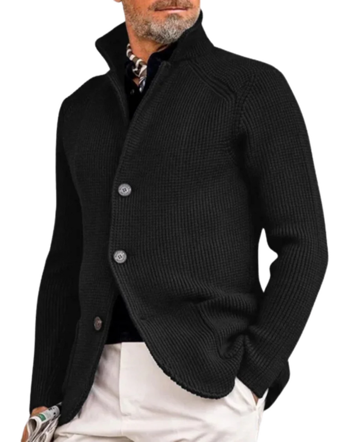 Vintém d'Ouro - Cardigan de Malha Premium