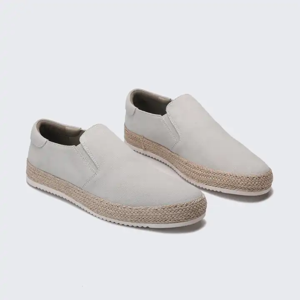 Vintém d'Ouro - Mocassins de verão em camurça
