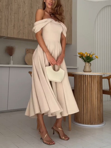 Vintém d'Ouro - Vestido Maxi Elegante