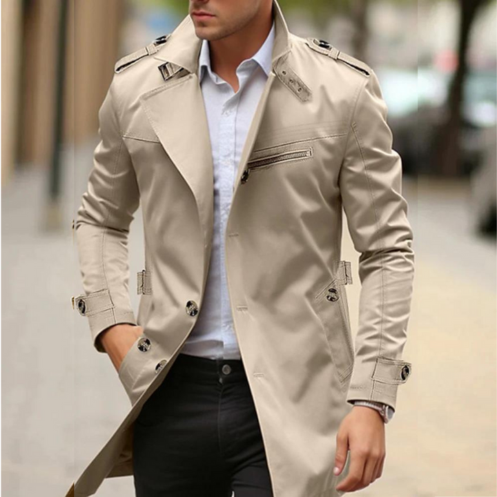 Vintém d'Ouro - Gabardina elegante para homem
