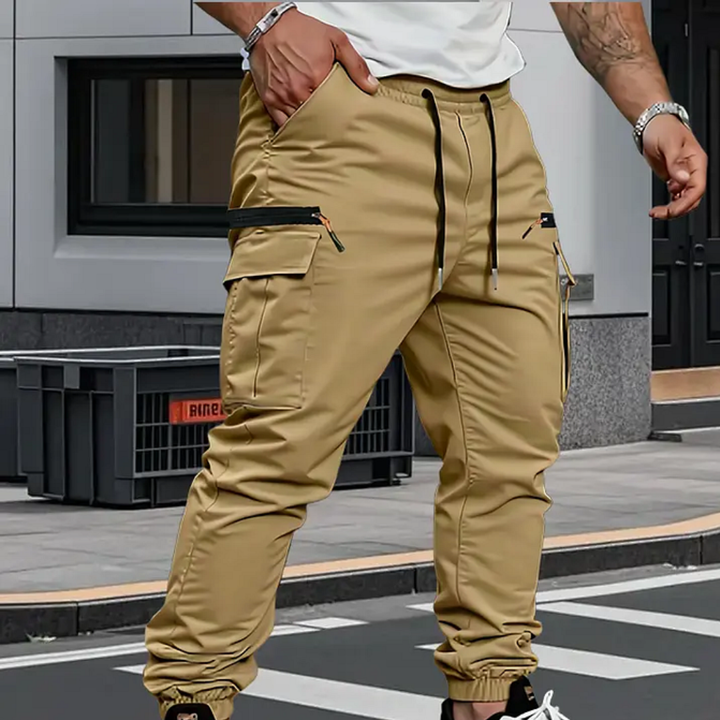 Vintém d'Ouro - Calça Jogger Utilitária Stretch