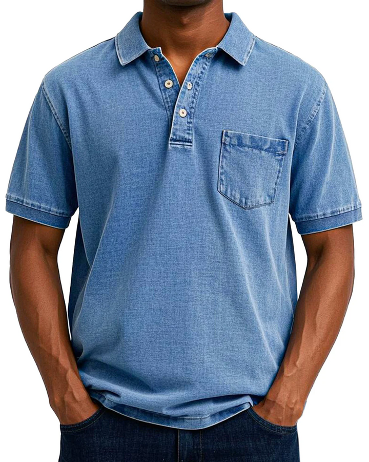 Vintém d'Ouro - Polo Vintage Masculino