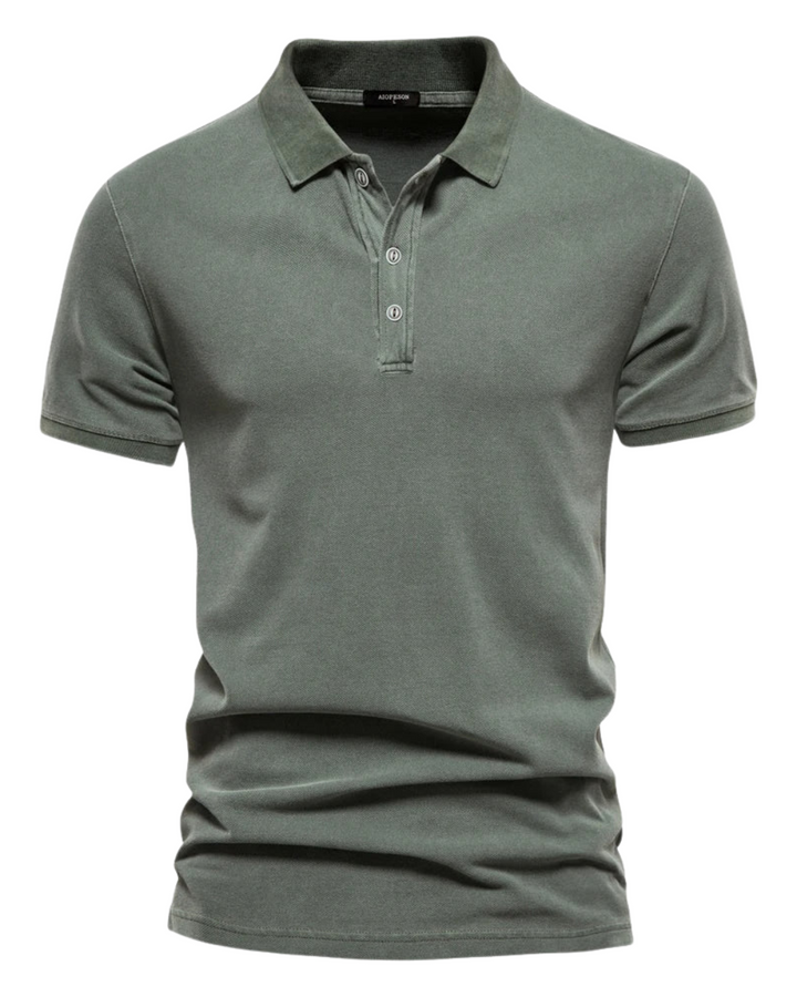 Vintém d'Ouro - Camisa polo casual para homem