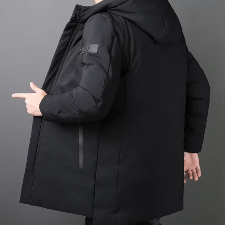 Vintém d'Ouro - Casaco comprido elegante para homem