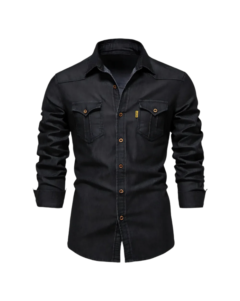 Vintém d'Ouro - Camisa de jeans