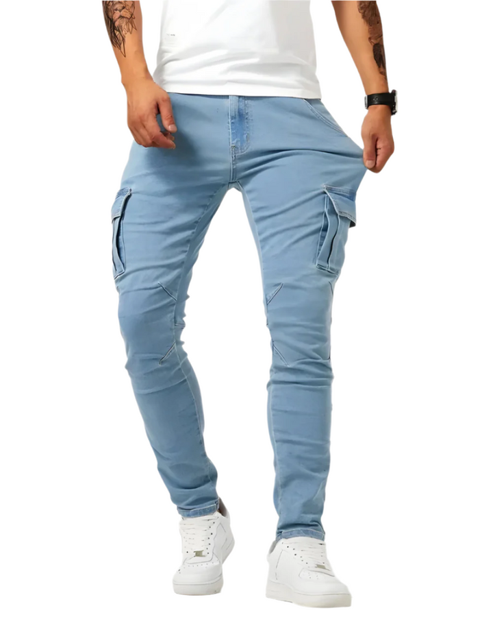 Vintém d'Ouro - Calças Cargo Stretch